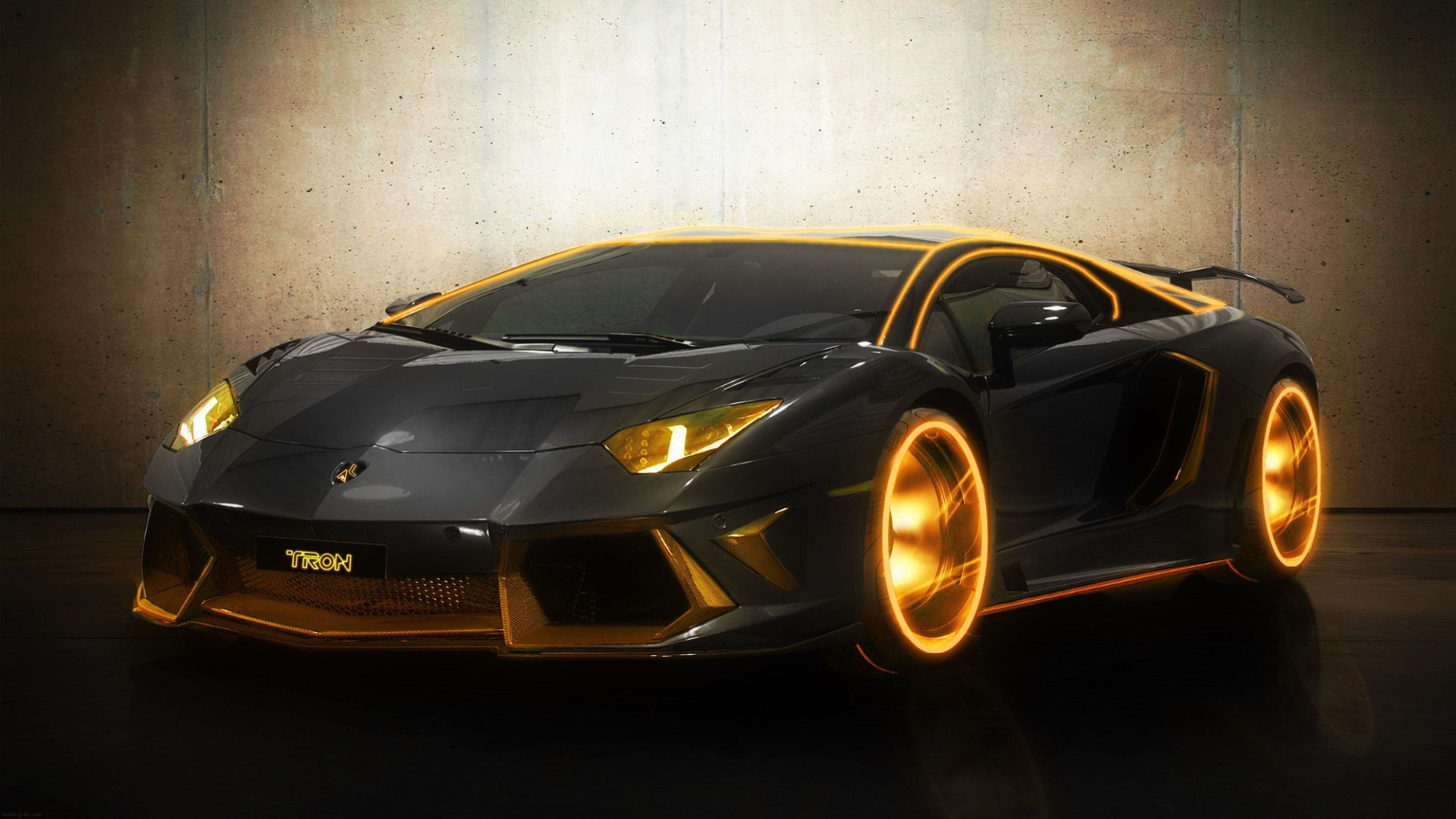 Golden Lamborghini Wallpapers