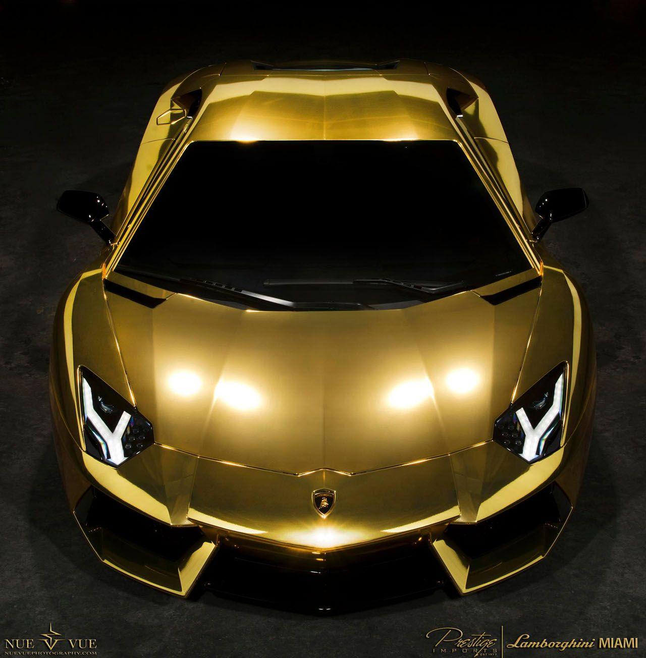 Golden Lamborghini Wallpapers