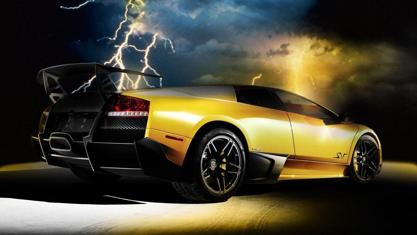 Golden Lamborghini Wallpapers