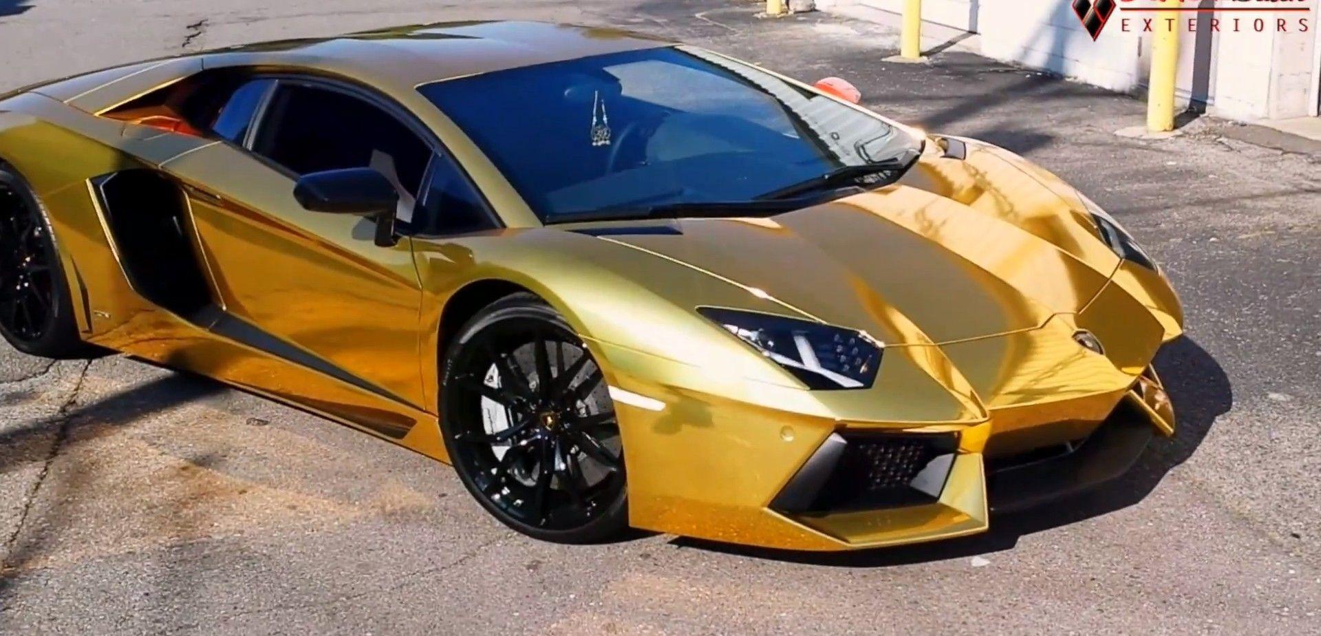 Golden Lamborghini Wallpapers