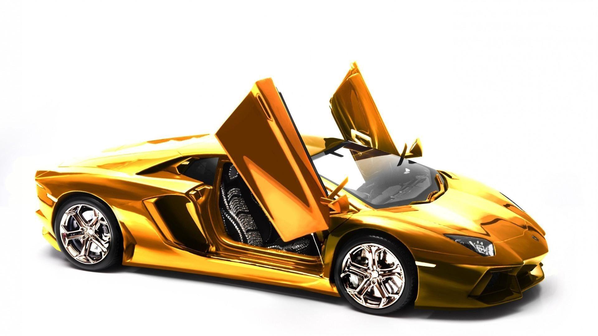 Golden Lamborghini Wallpapers