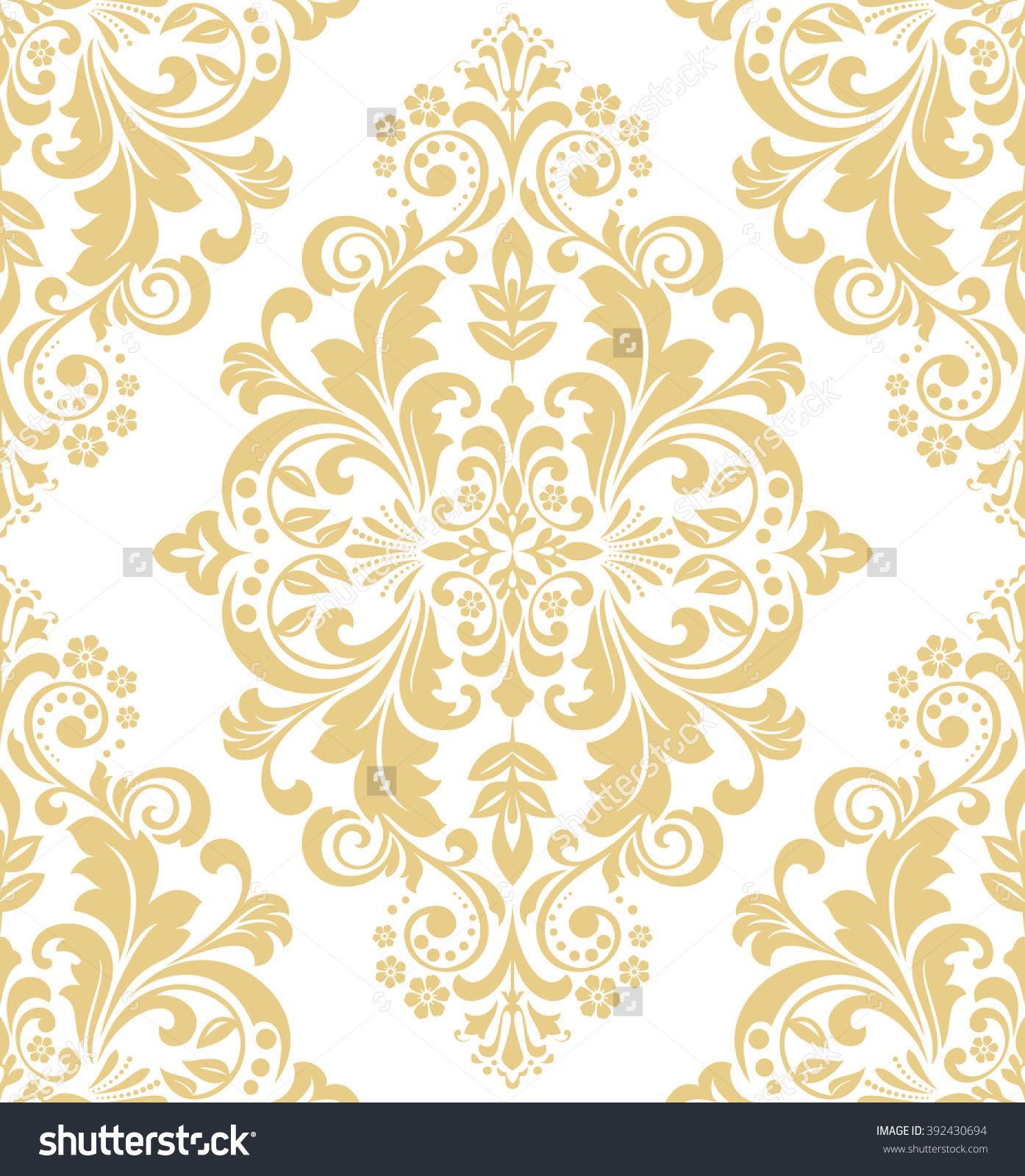 Golden Pattern Wallpapers