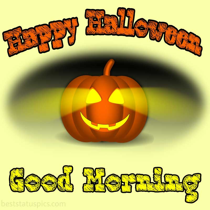 Good Morning Halloween Images Wallpapers