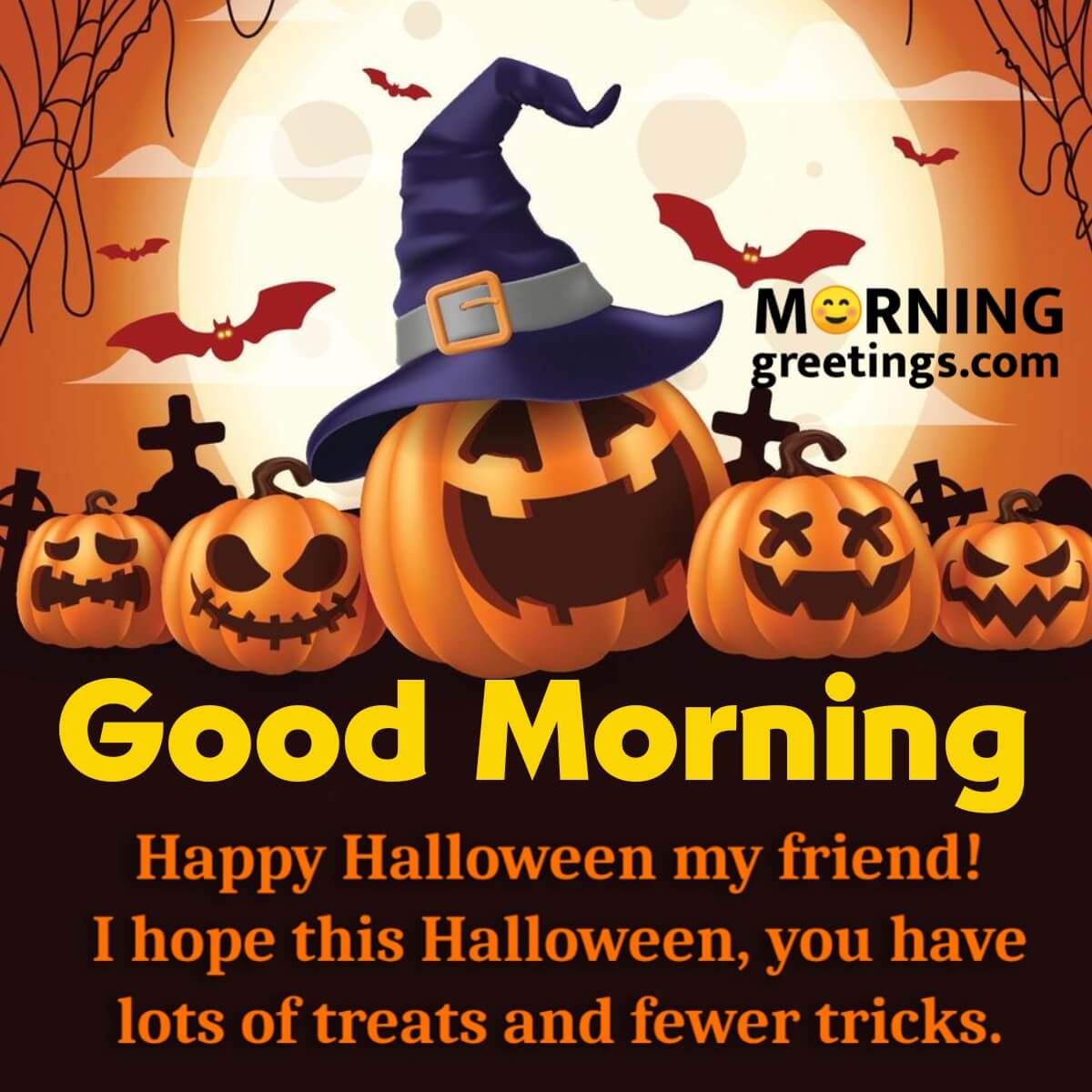 Good Morning Halloween Images Wallpapers