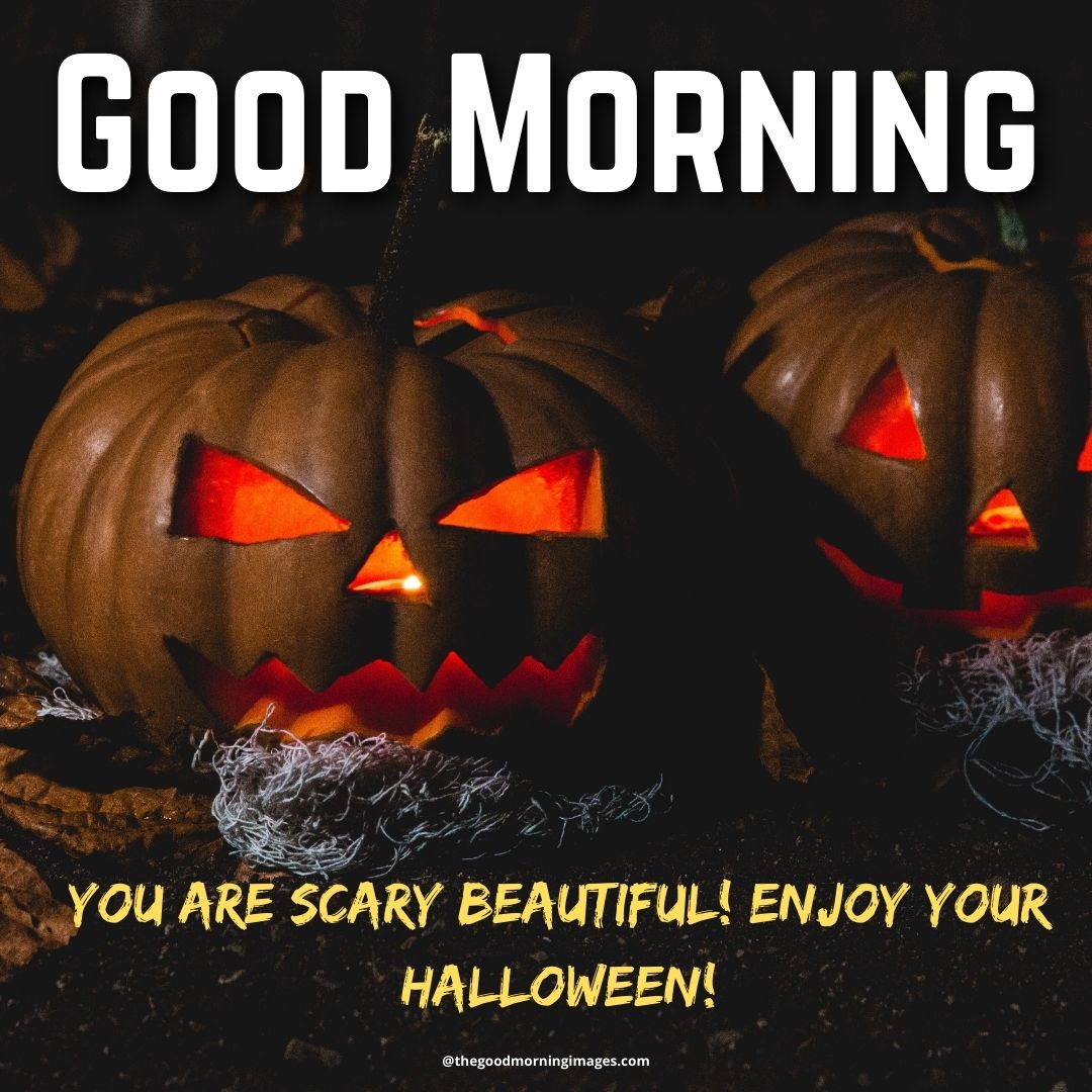 Good Morning Halloween Images Wallpapers