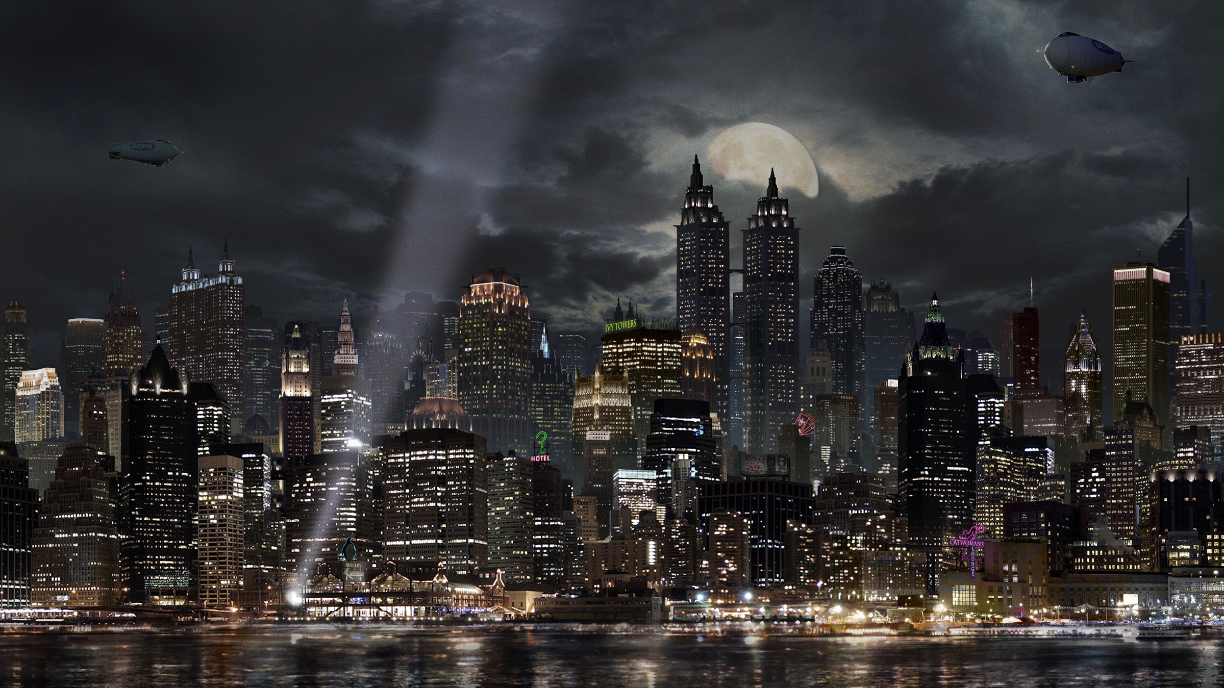 Gotham City Skyline Wallpapers