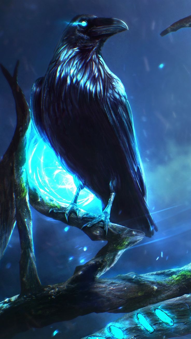 Gothic Raven Wallpapers