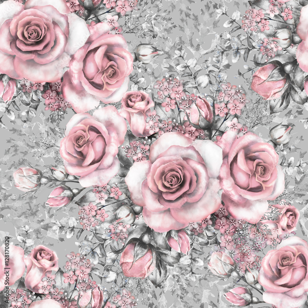 Gray Roses Wallpapers