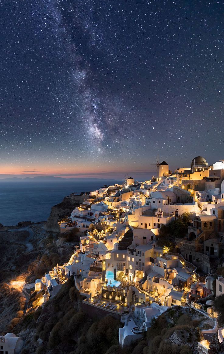 Greece Night Wallpapers