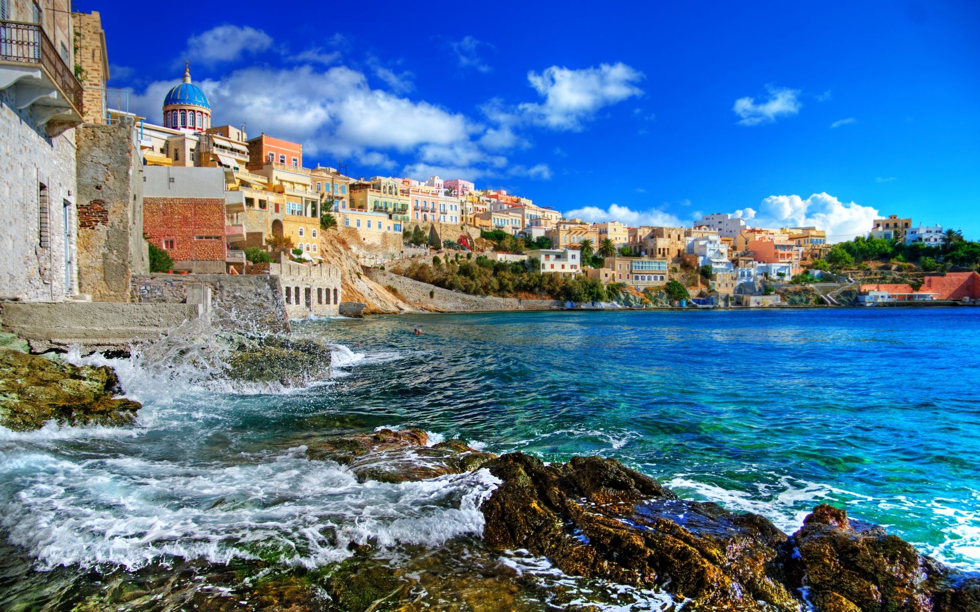 Greek Island Wallpapers