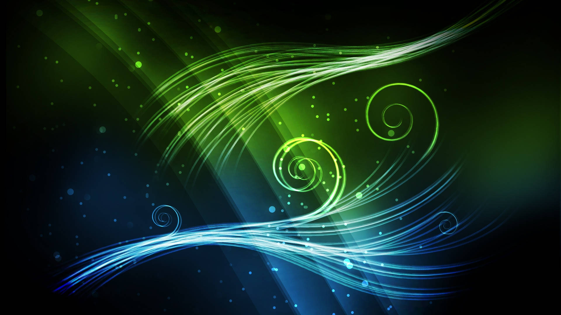 Green And Blue Abstract Wallpapers