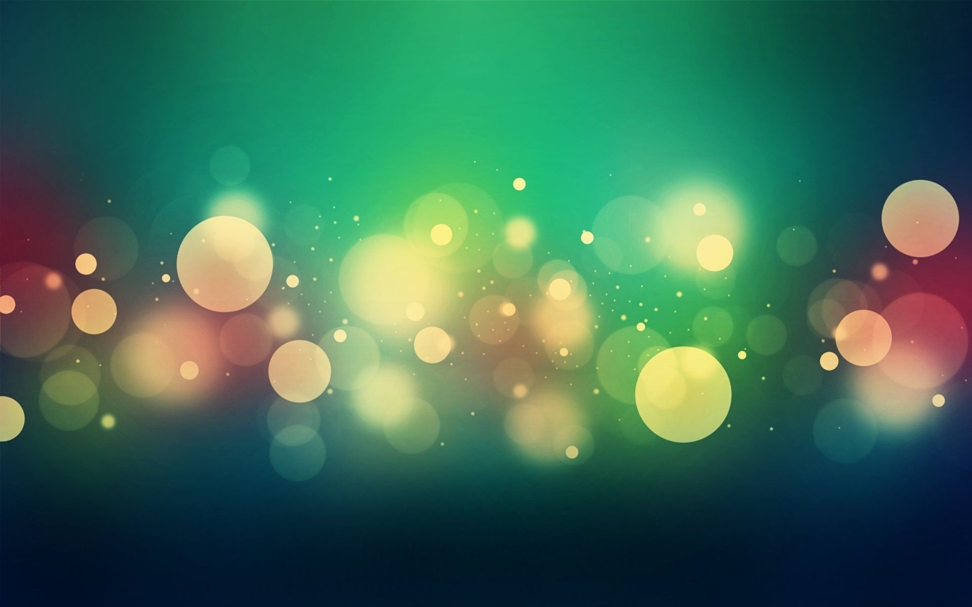 Green Bubbles Wallpapers