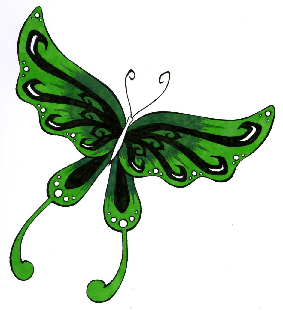 Green Butterfly Wallpapers