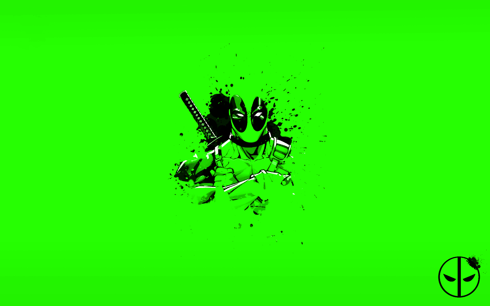 Green Deadpool Wallpapers