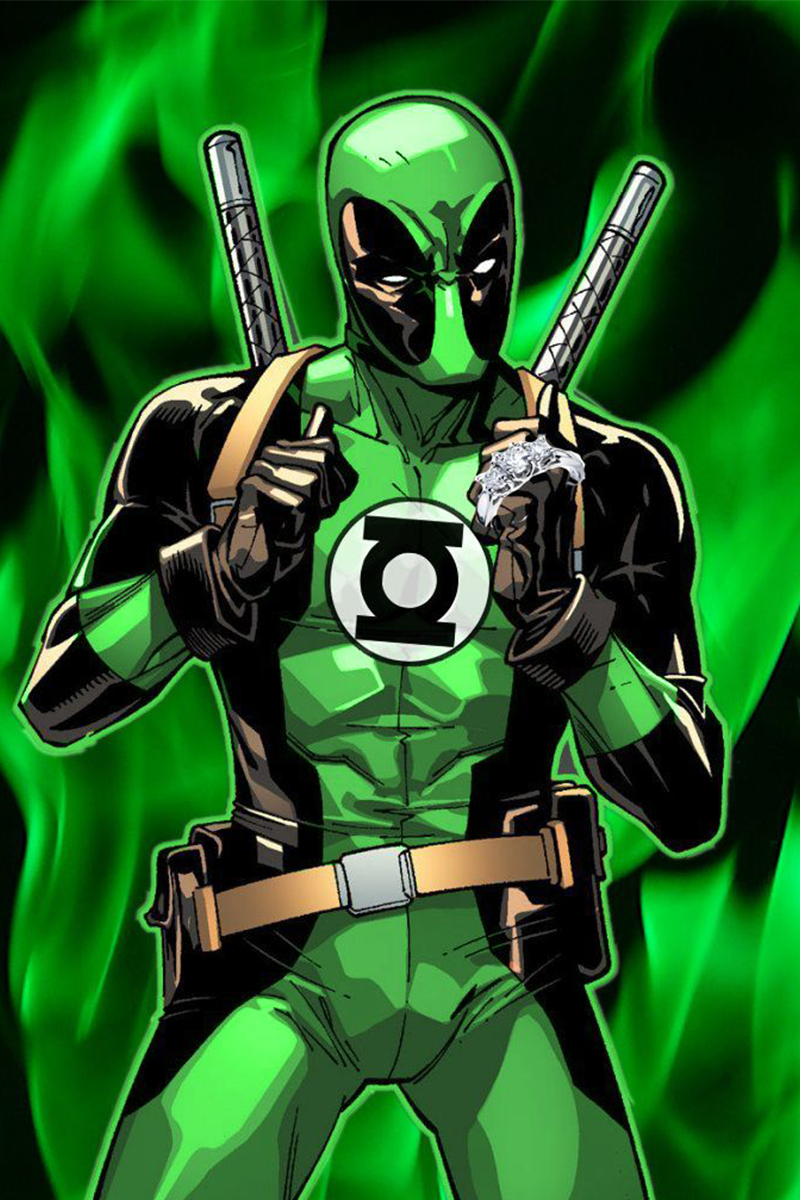 Green Deadpool Wallpapers