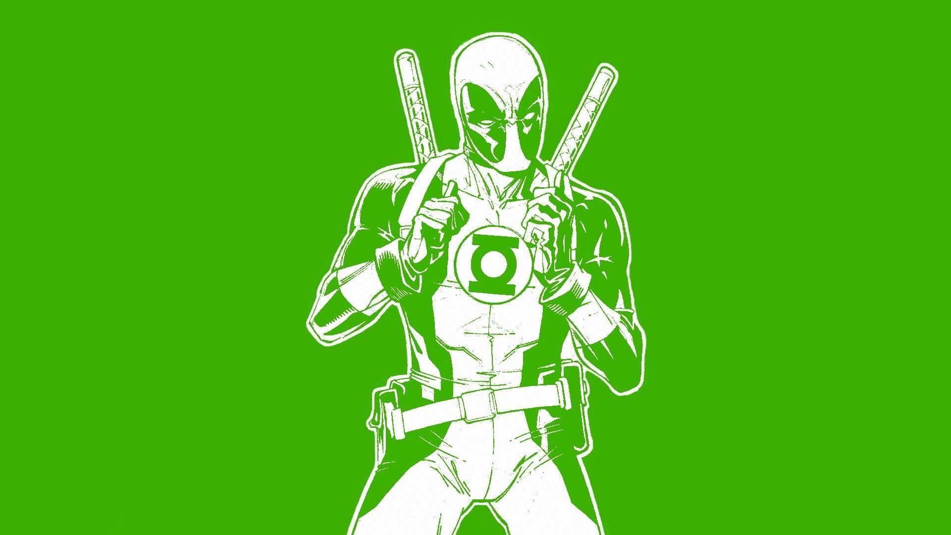 Green Deadpool Wallpapers