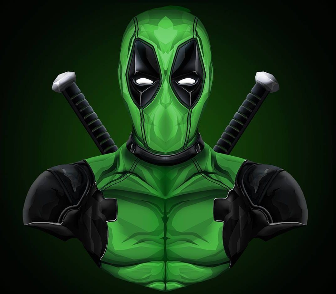 Green Deadpool Wallpapers