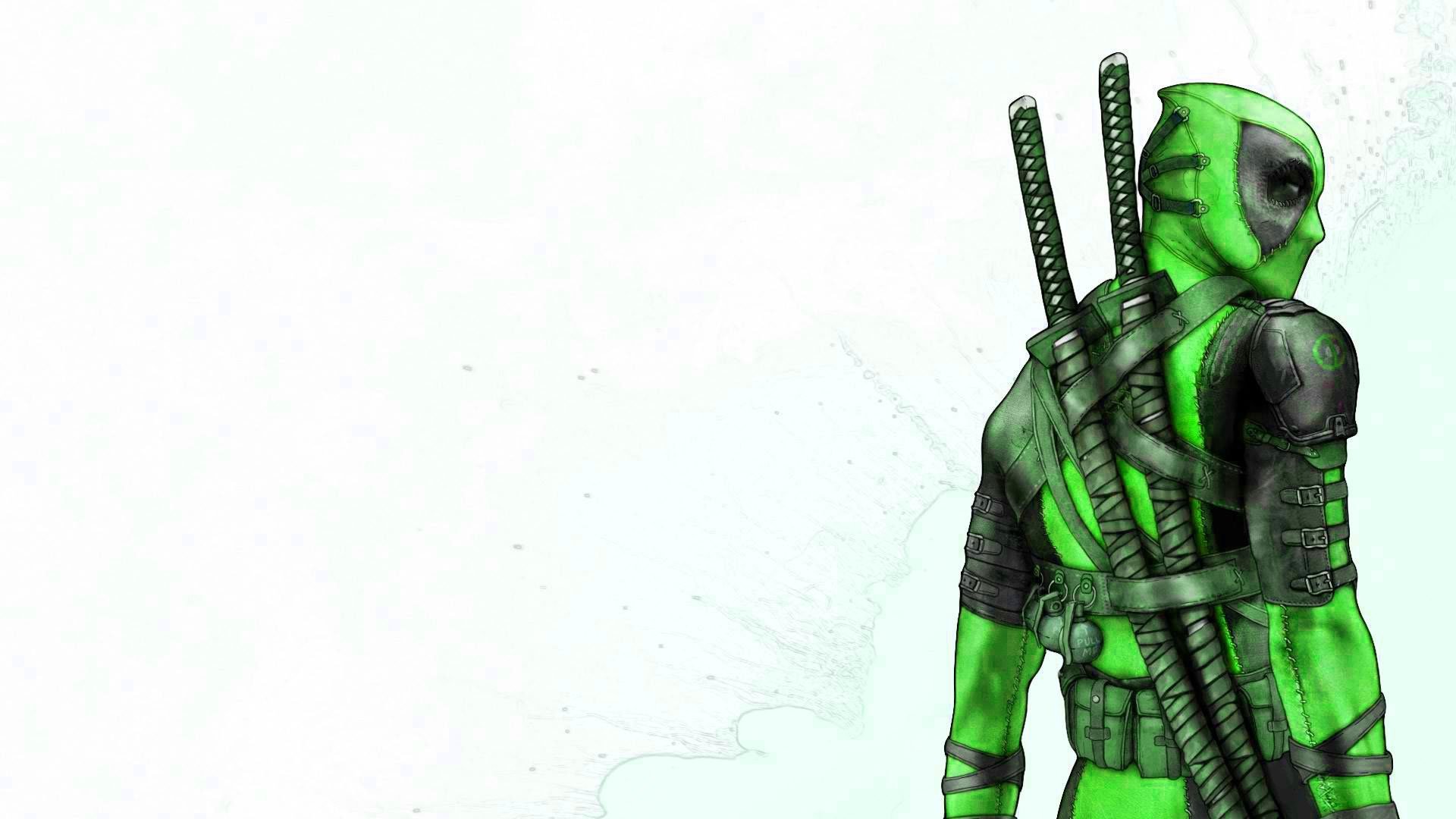 Green Deadpool Wallpapers