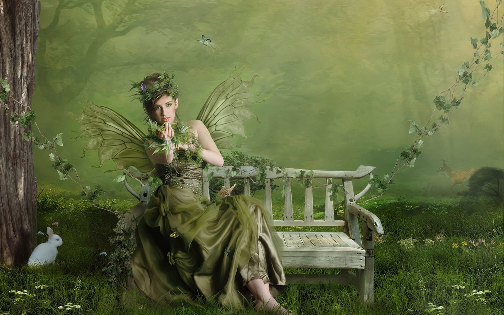 Green Faerie Wallpapers