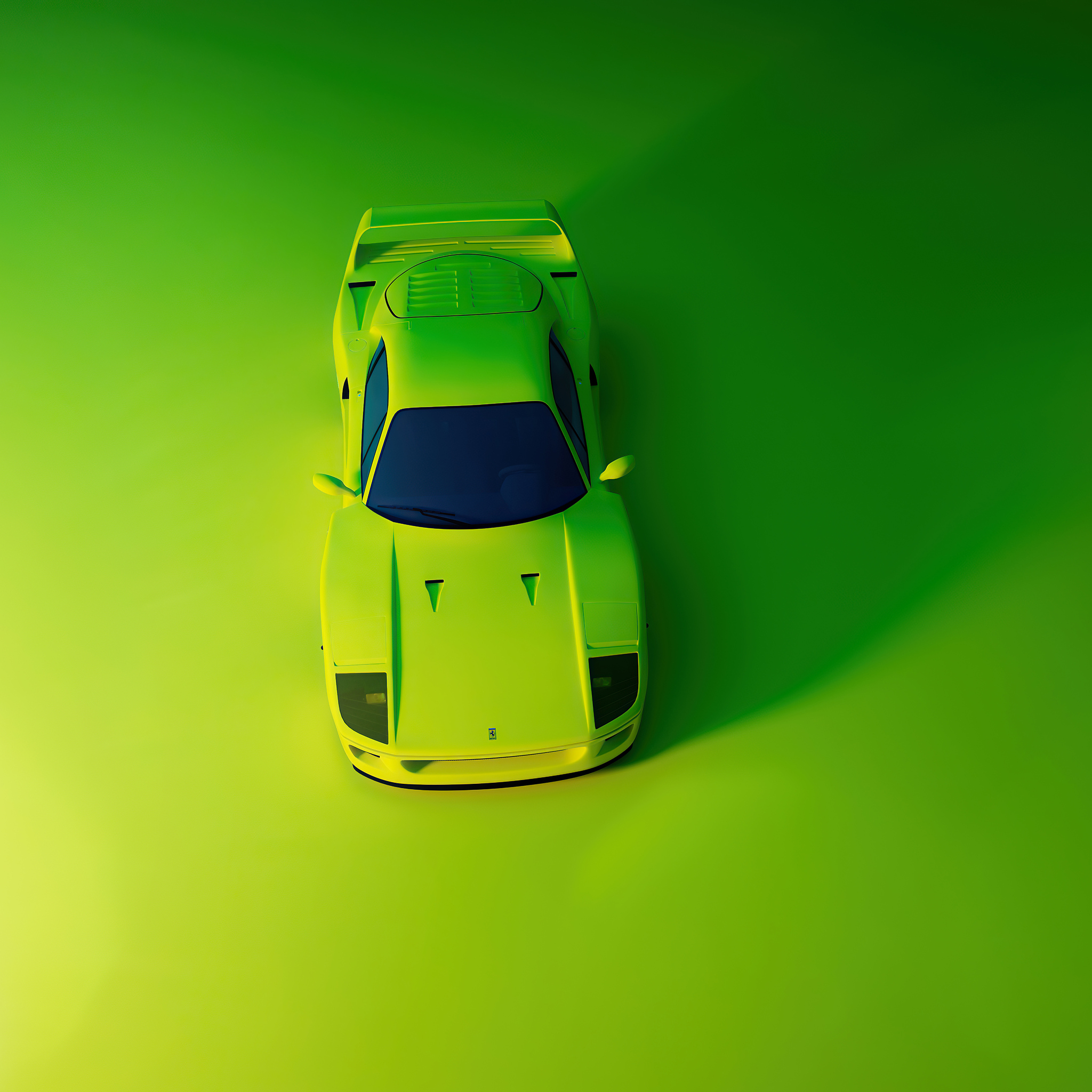 Green Ferrari Wallpapers