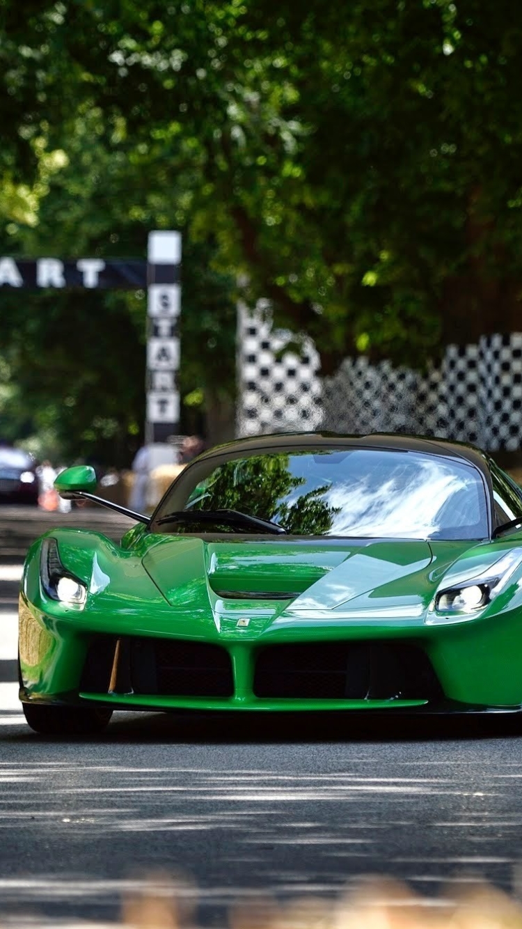 Green Ferrari Wallpapers