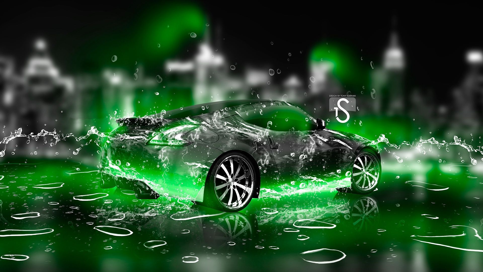 Green Ferrari Wallpapers