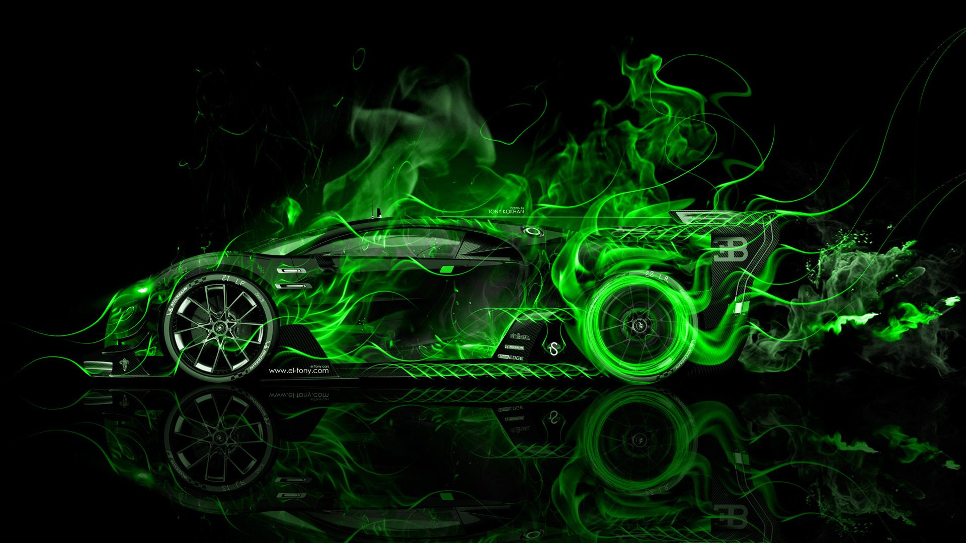 Green Ferrari Wallpapers