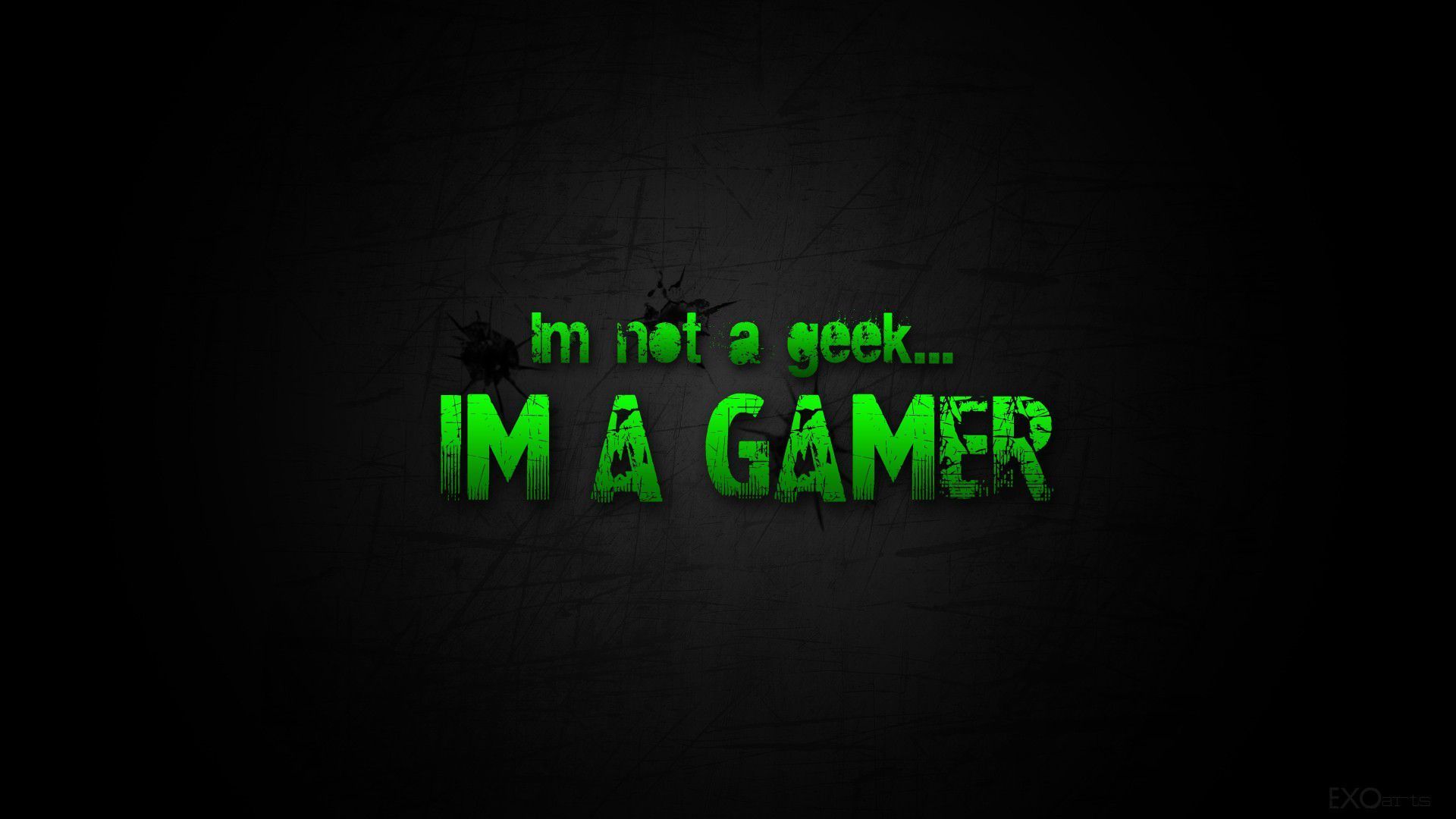 Green Gamers Wallpapers