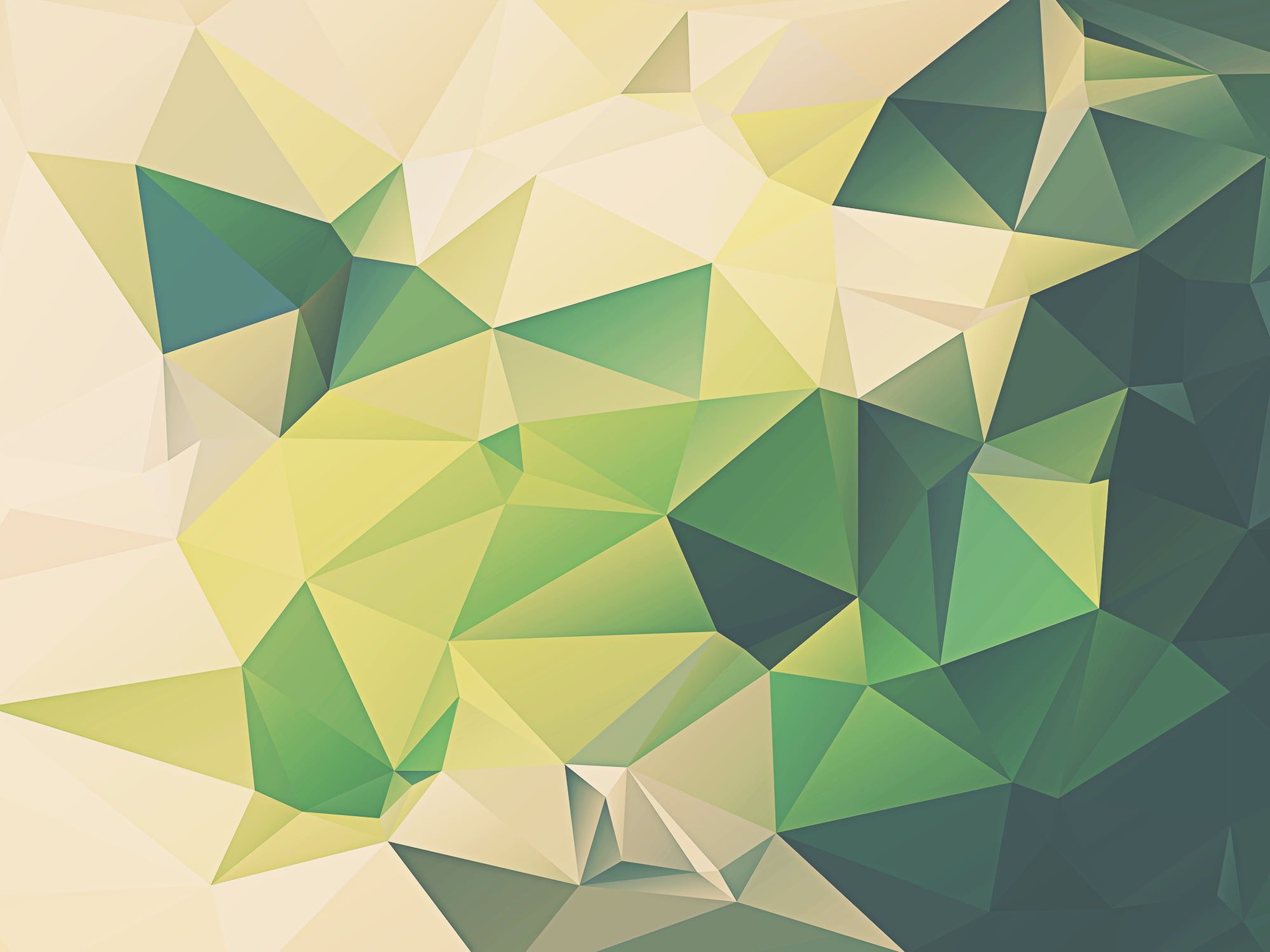 Green Geometric Wallpapers