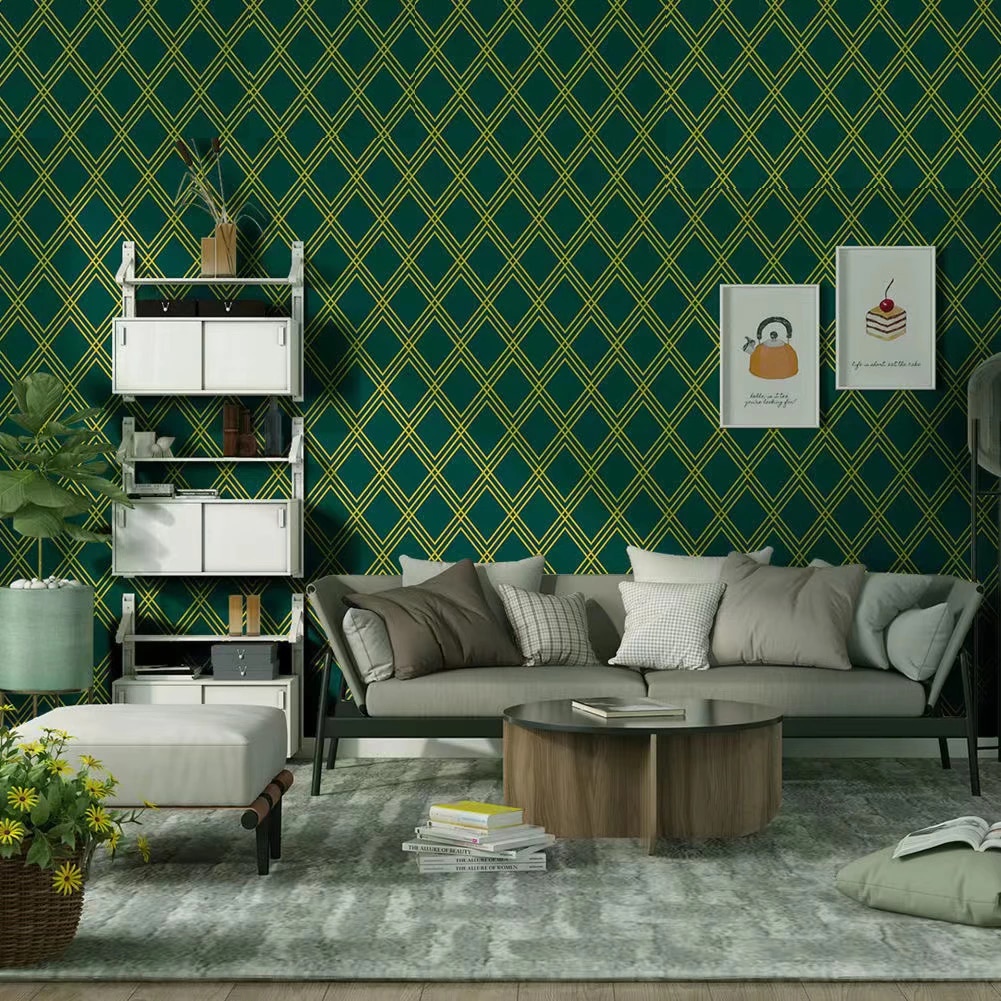 Green Geometric Wallpapers