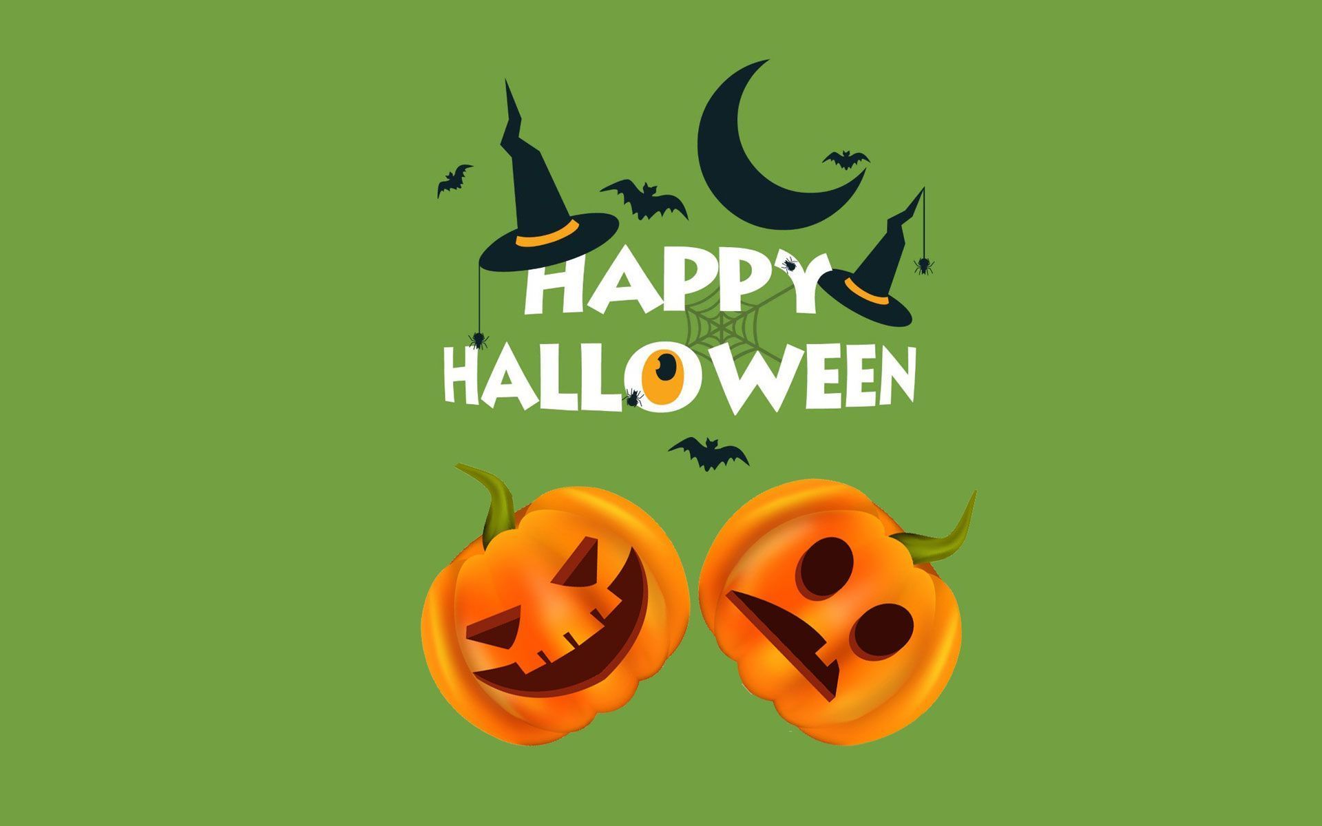 Green Halloween Wallpapers