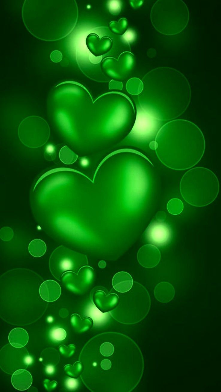 Green Heart Wallpapers