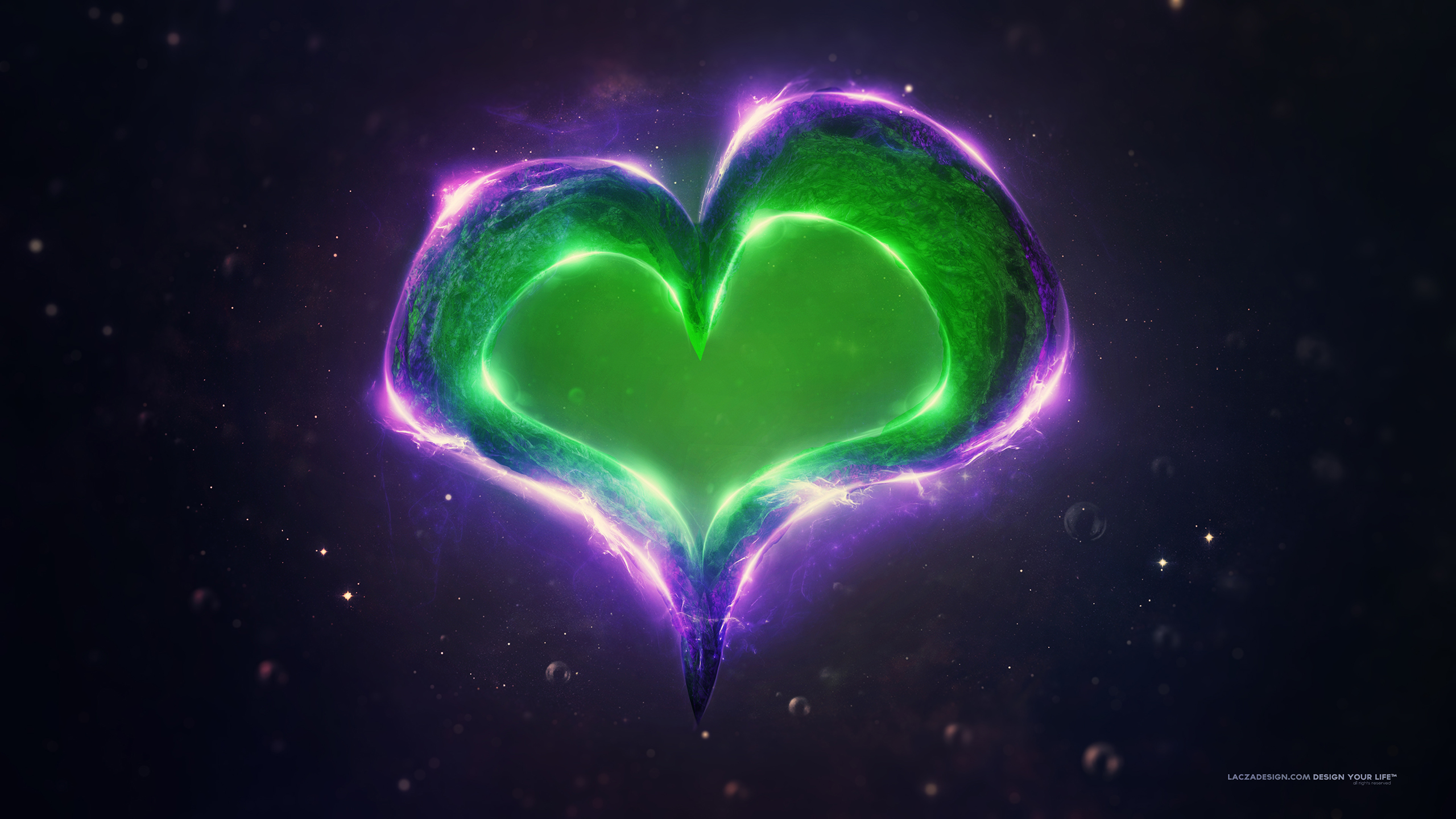 Green Heart Wallpapers