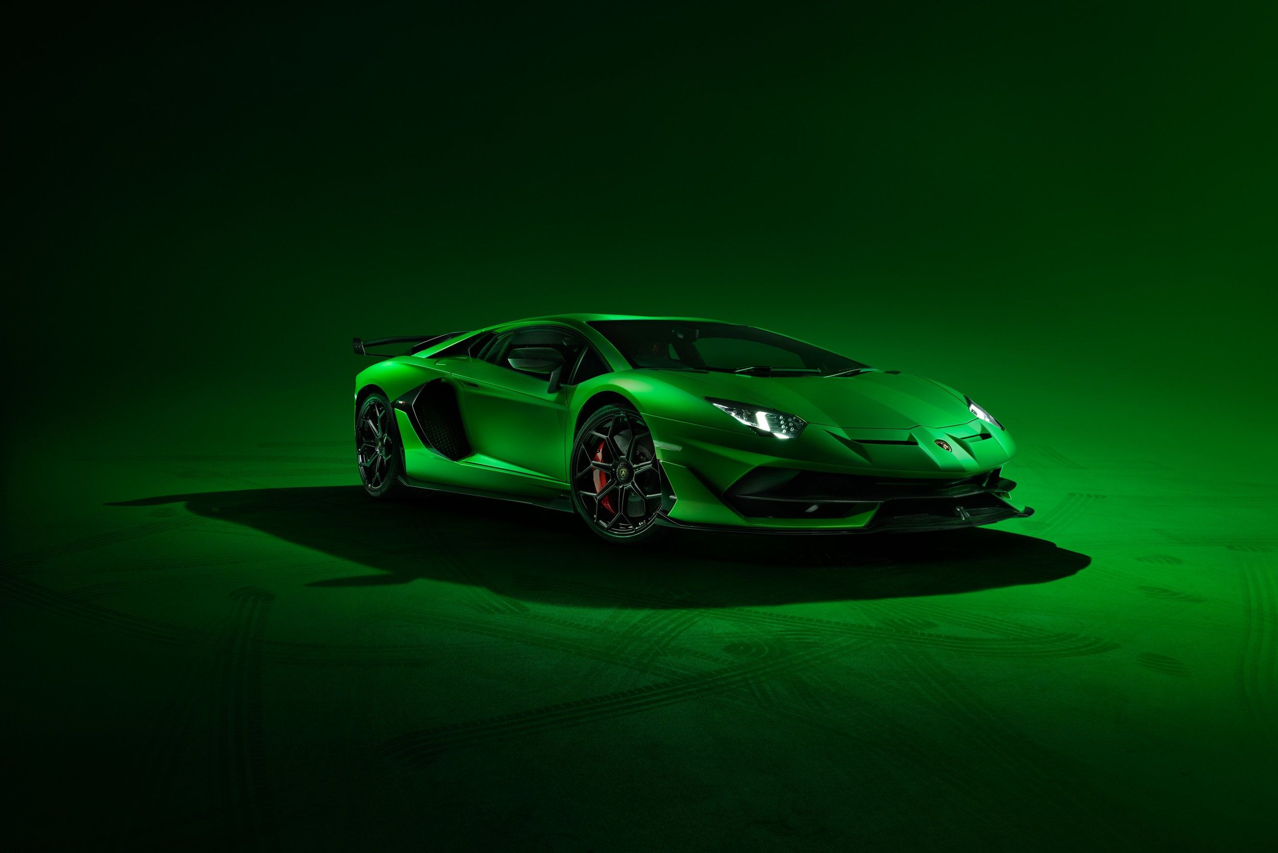 Green Lamborghini Wallpapers