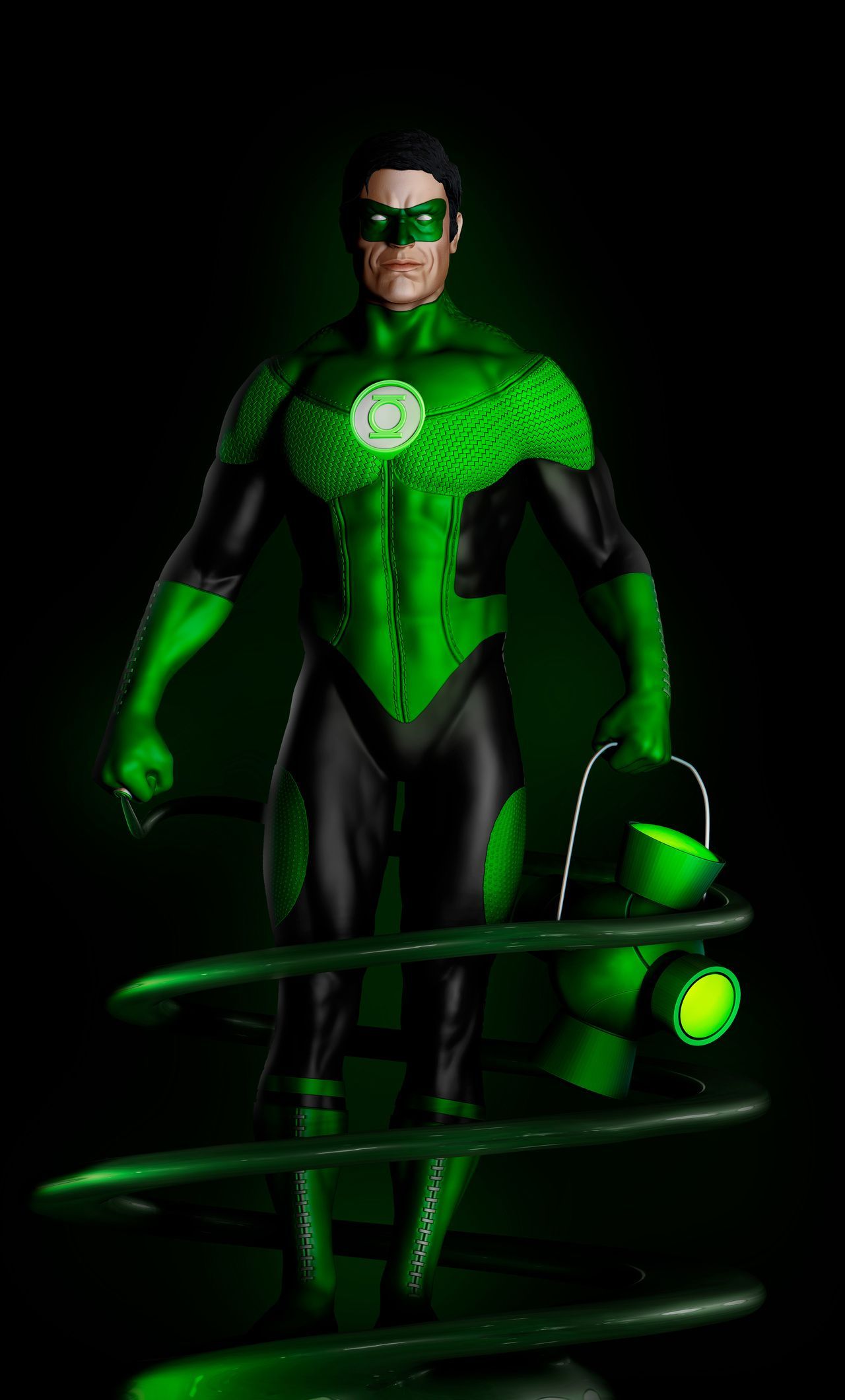 Green Lantern Cartoon Wallpapers