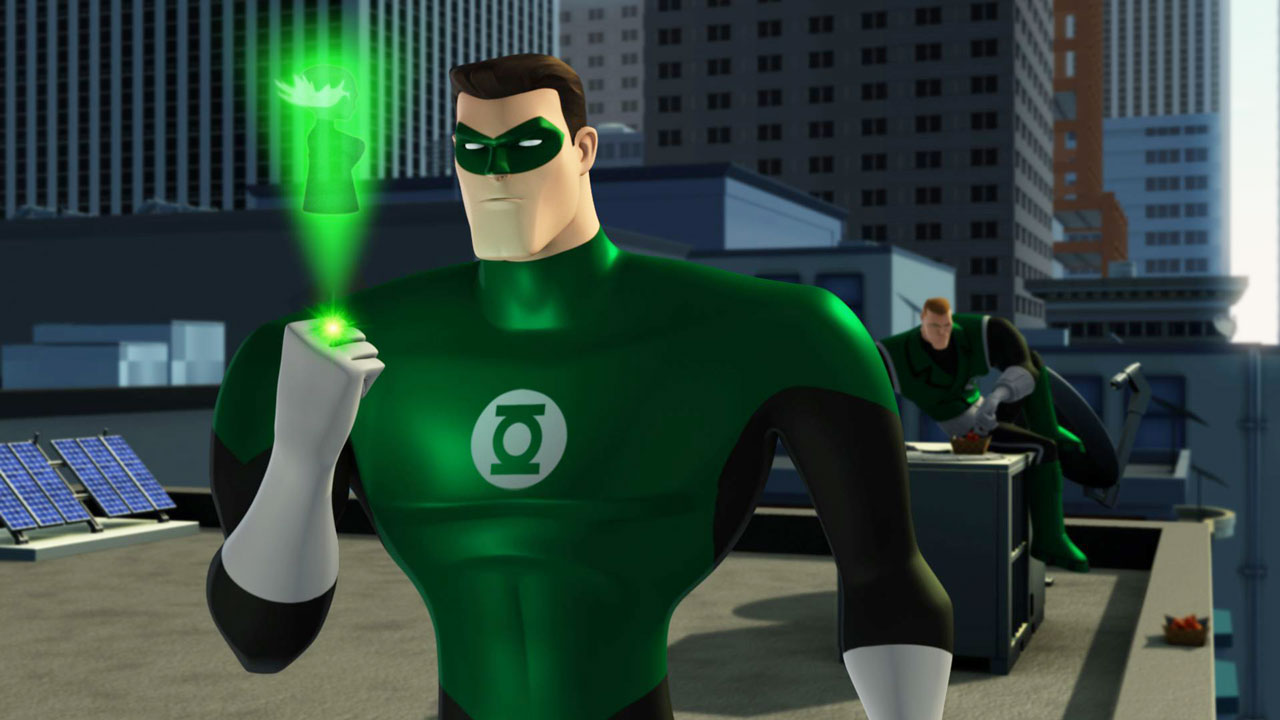 Green Lantern Cartoon Wallpapers