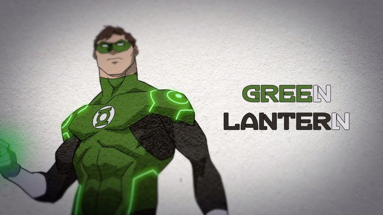 Green Lantern Cartoon Wallpapers