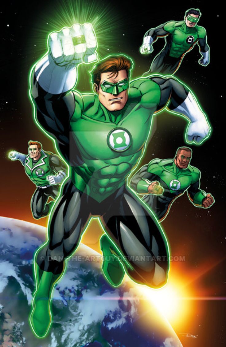 Green Lantern Cartoon Wallpapers