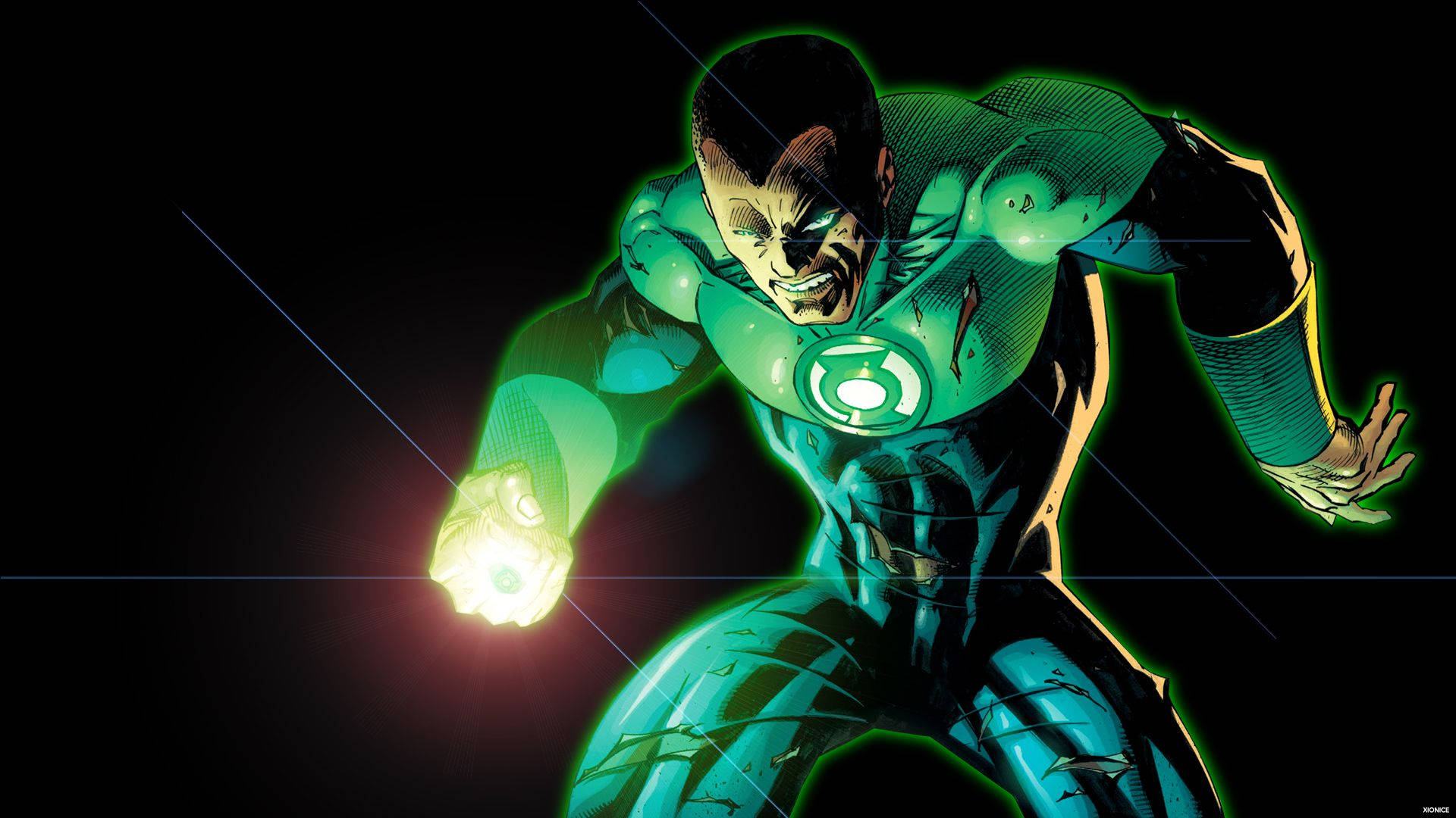 Green Lantern Cartoon Wallpapers