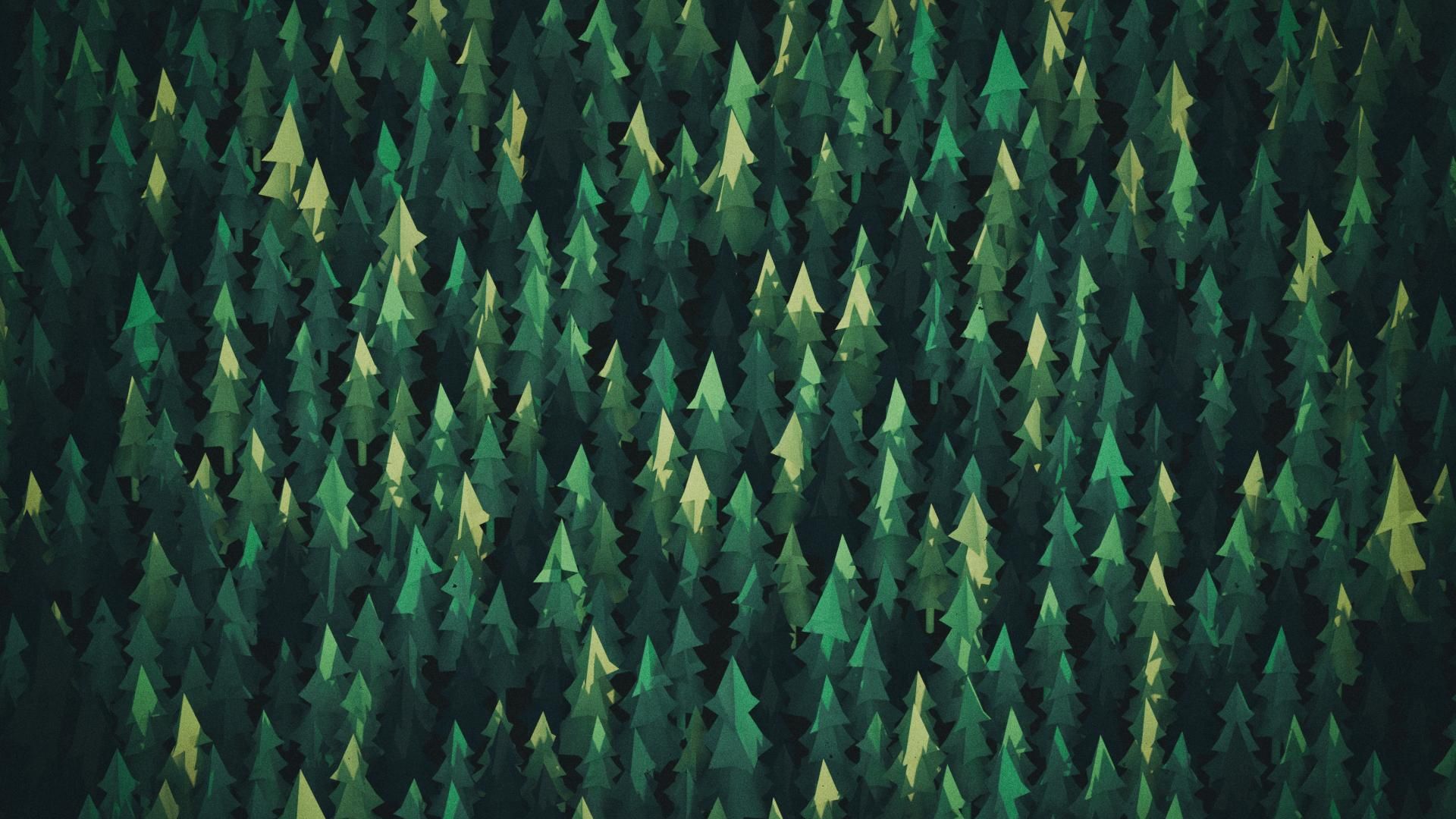 Green Minimalist Wallpapers