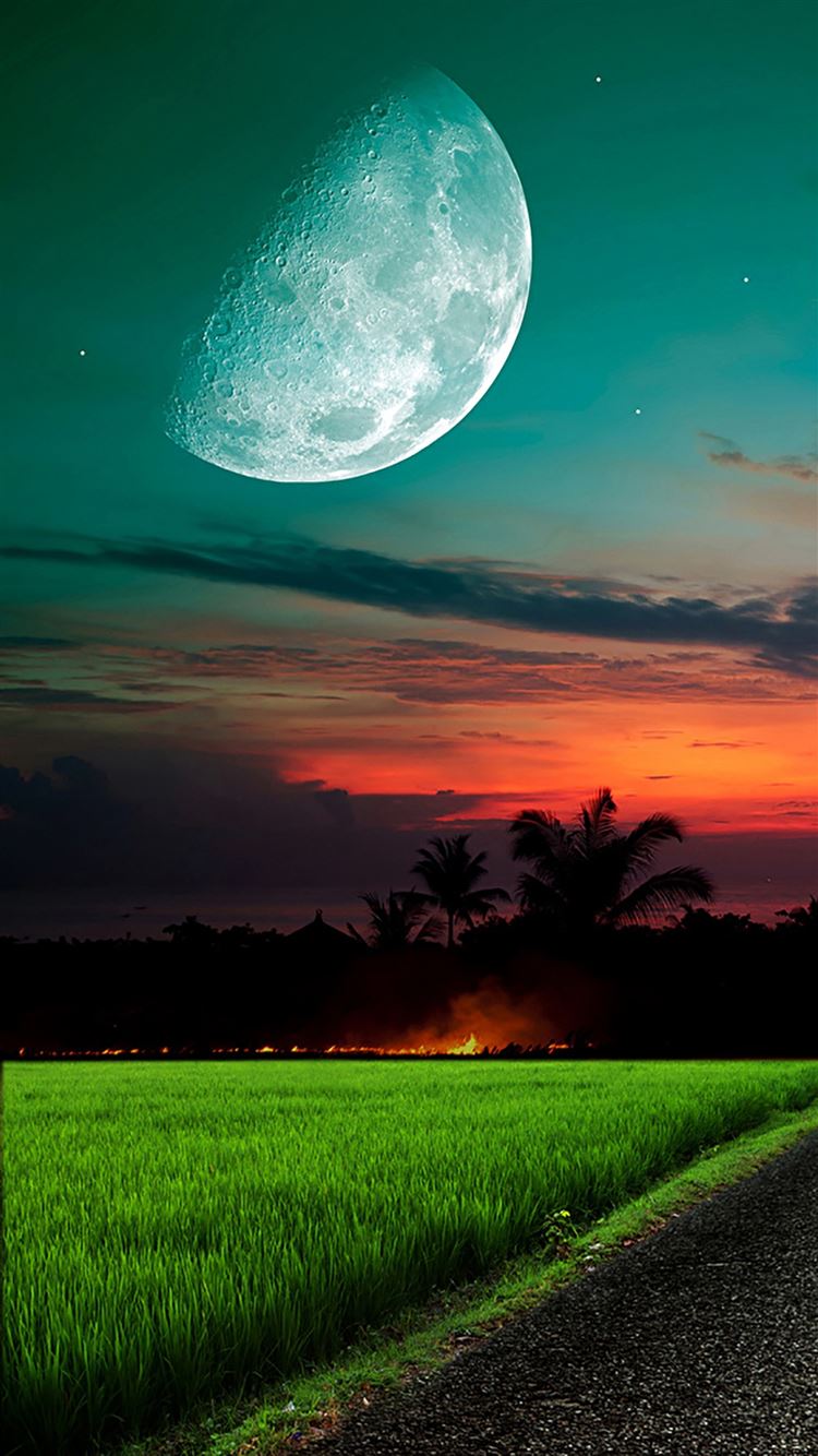 Green Moon Wallpapers