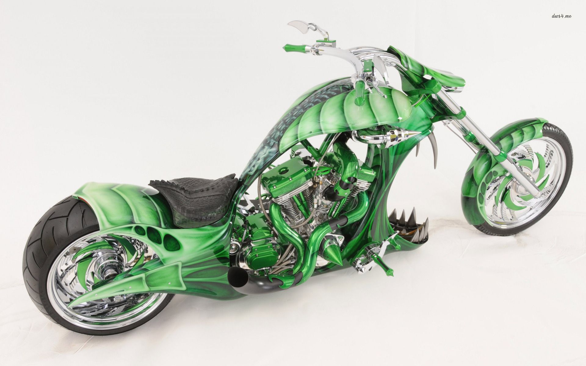 Green Motorcycle Wallpapers