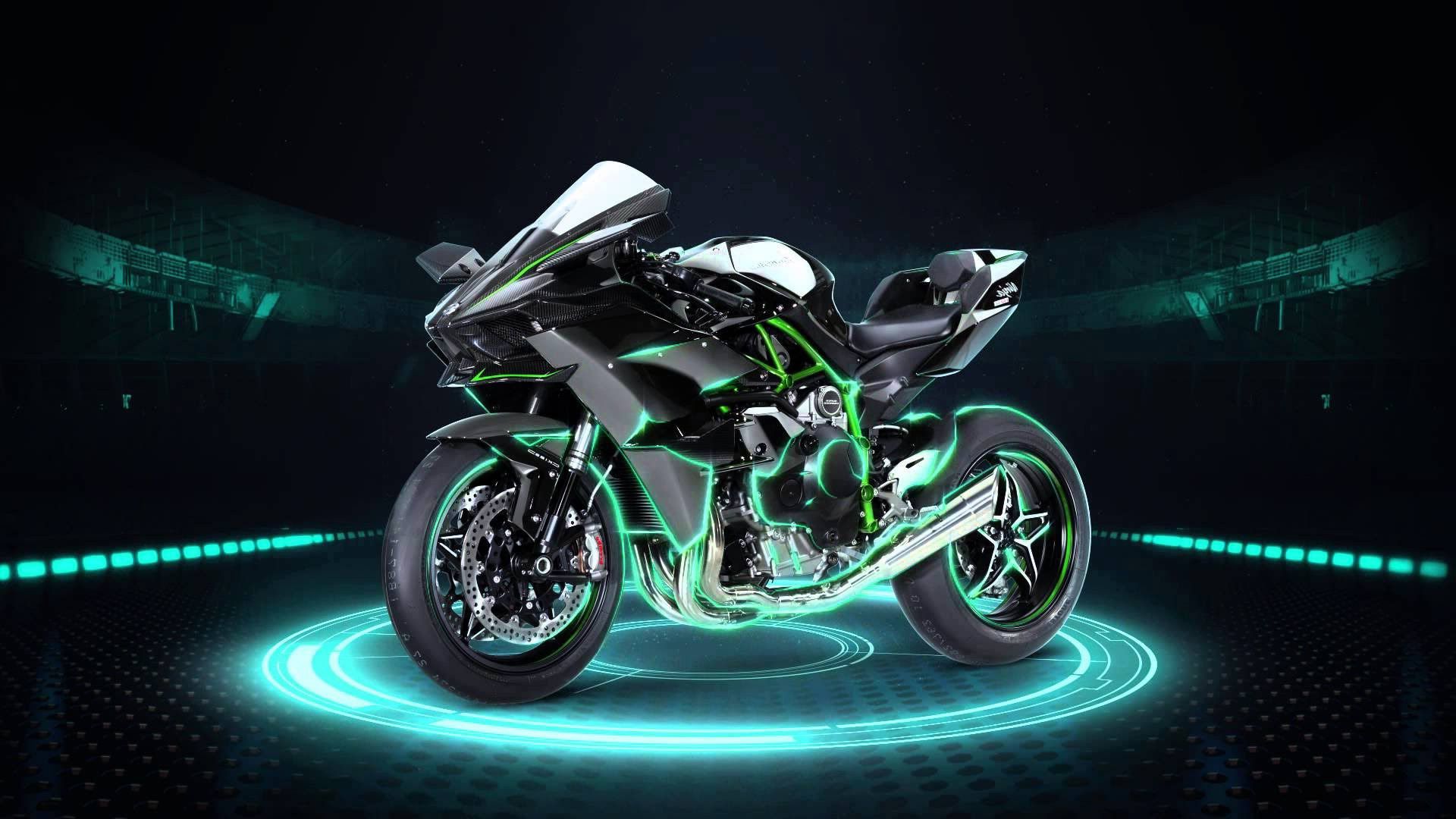 Green Motorcycle Wallpapers