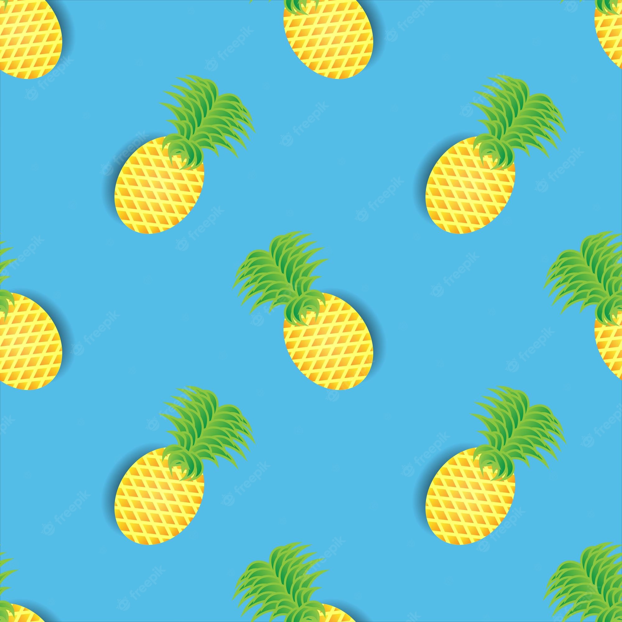 Green Pineapple Wallpapers