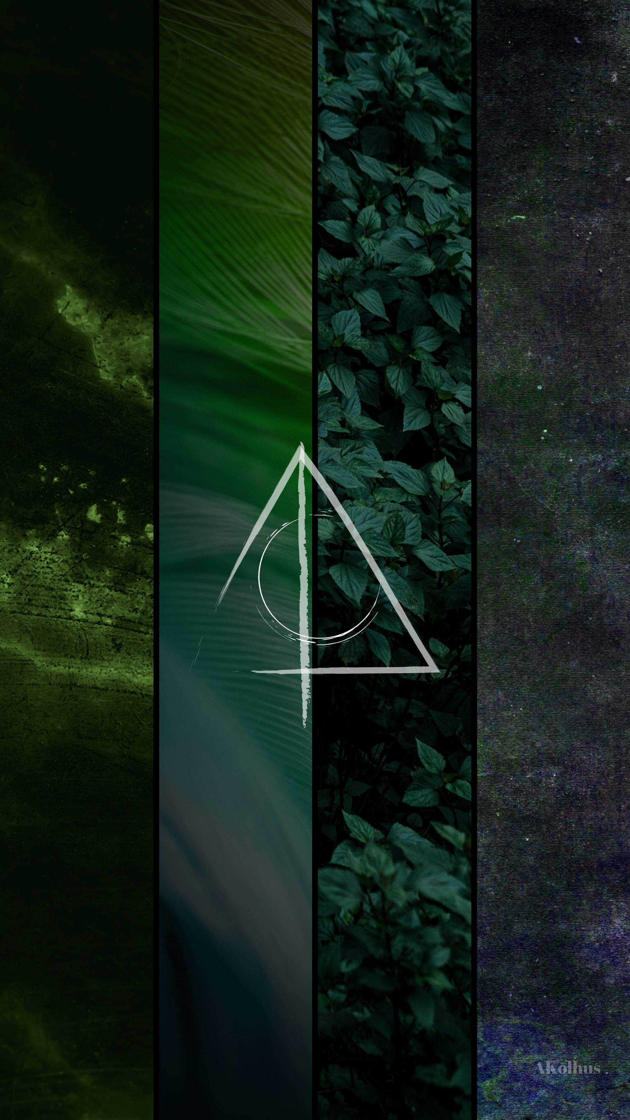 Green Slytherin Aesthetic Wallpapers