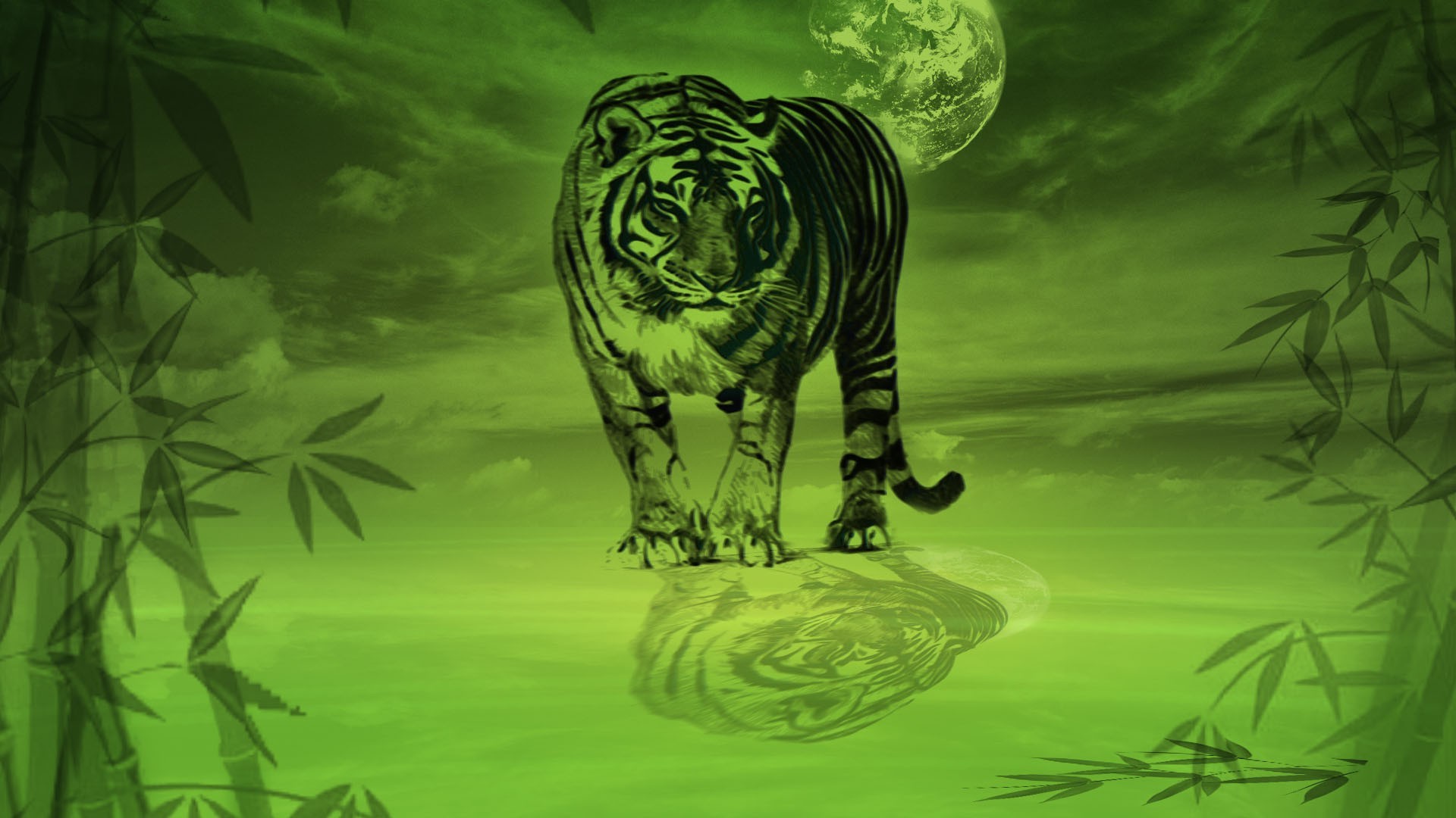 Green Tiger Wallpapers