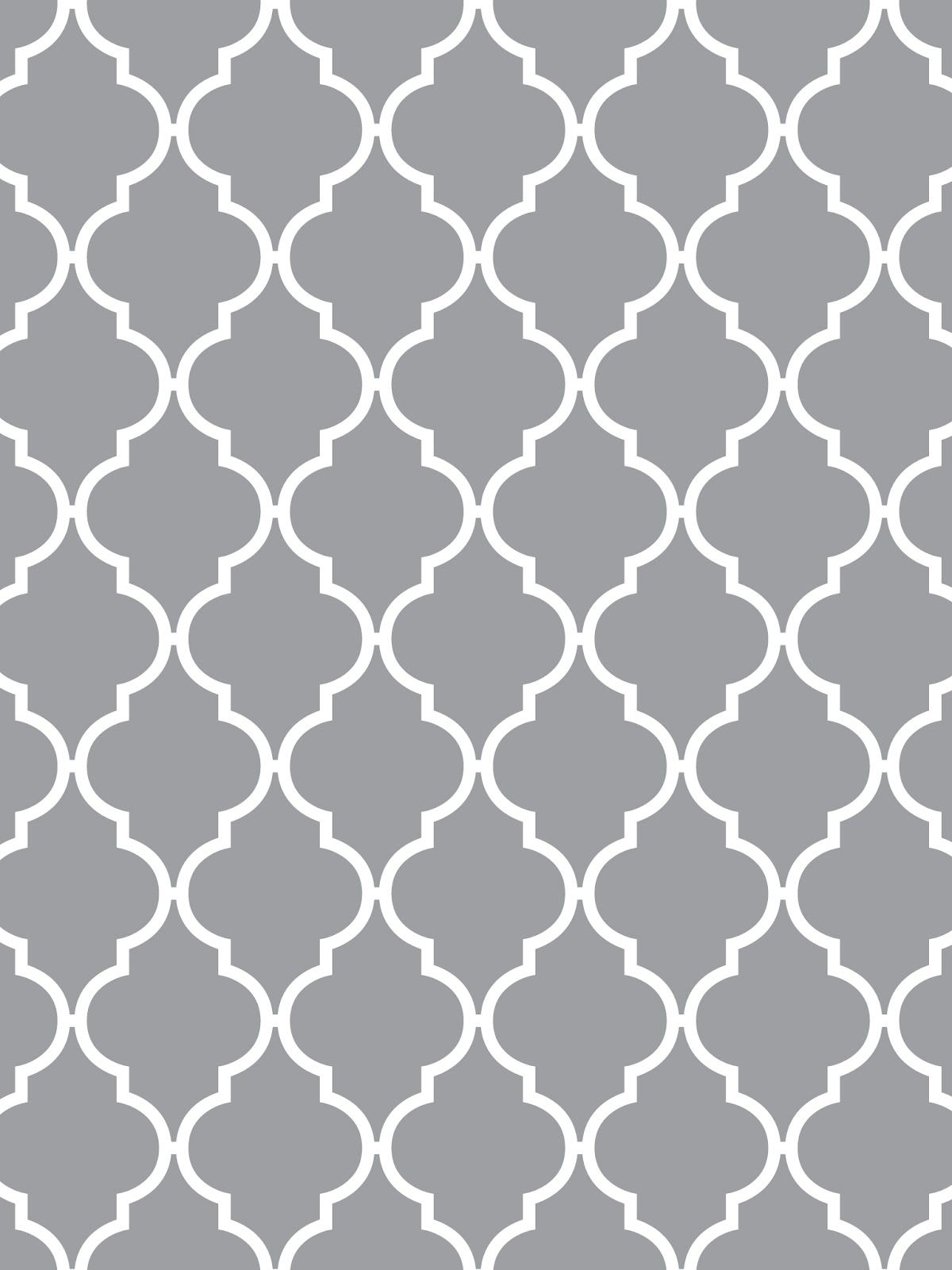 Grey Patterned Wallpapers