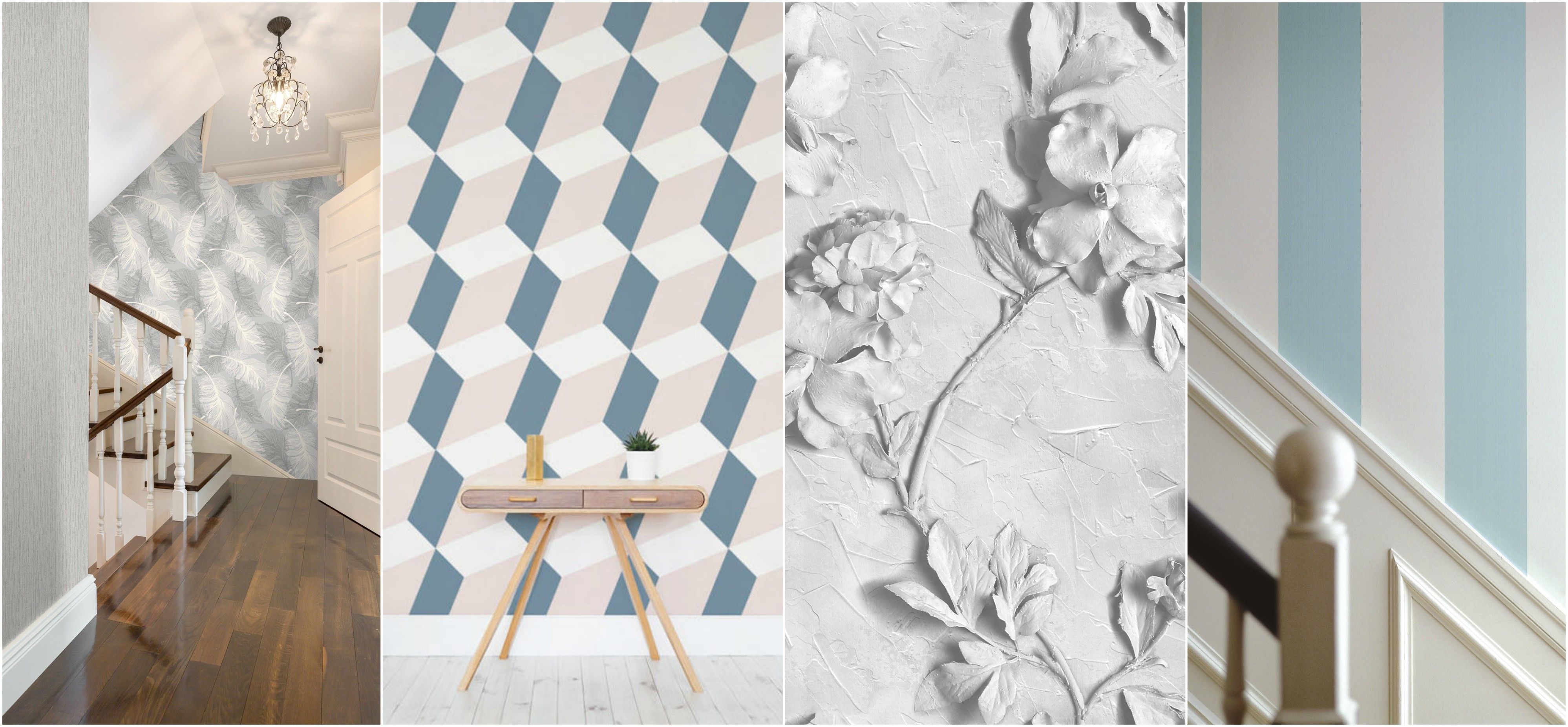 Grey Patterned Wallpapers