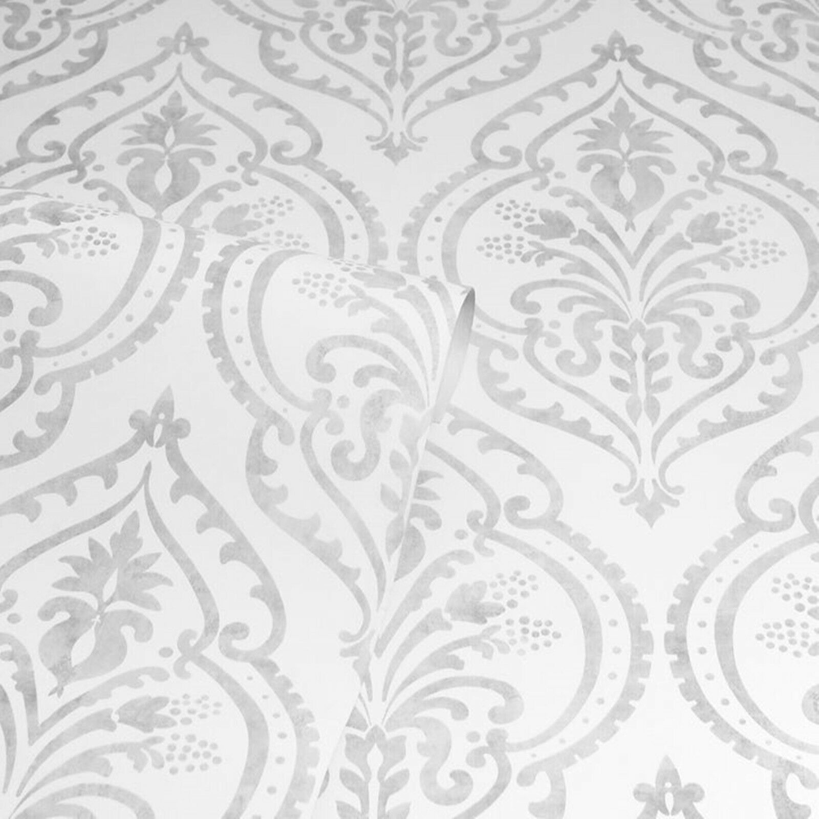 Grey Patterned Wallpapers