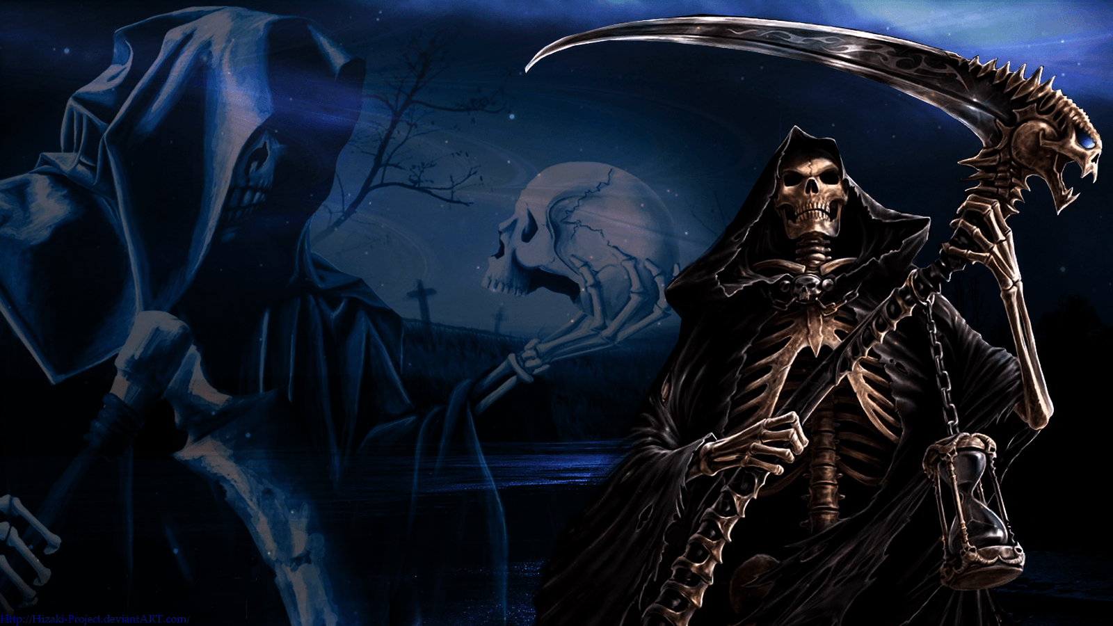 Grim Reaper On Horse Wallpapers